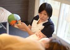 施術の説明をしている写真